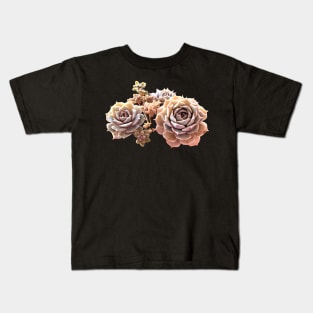 Echeveria Rosa Kids T-Shirt